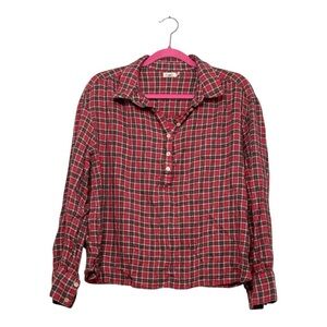 Women’s Faherty long sleeve flannel, size XL